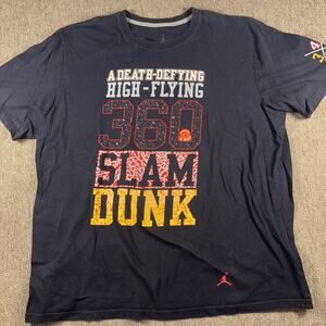 Nike Jordan Spizike “Death Defying Dunk” T-Shirt Men's Medium Large XL 2XL NWOT